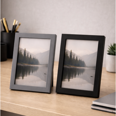 Marco para foto box fino 13*18 negro