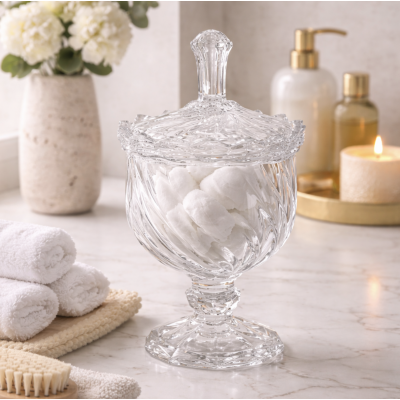 Caramelera de vidrio 14*9 3434