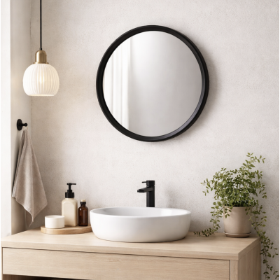 Espejo profundo 33' negro