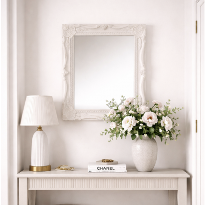 Espejo Mariet L 40*50 blanco 1172