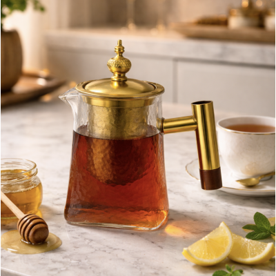 Tetera vidrio con infusor dore 950 ml 4070