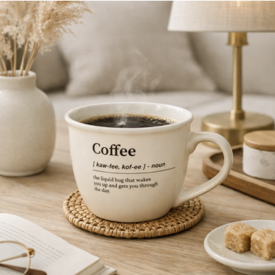 Jarro mug coffee cream 500 ml 