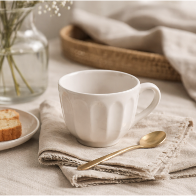 Jarro mug crema 450 ml