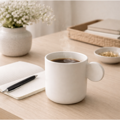 Jarro mug white 280 ml 255