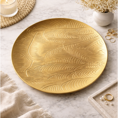 Centro de mesa rayitas 40' dorado 4258 