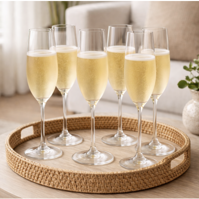 Copas de champagne set x6 