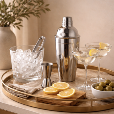 Coctelera acero grande 750 ml