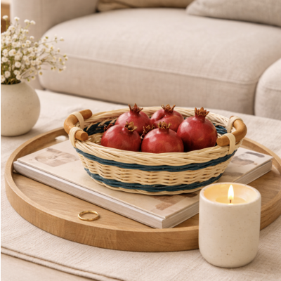 Cesto con manija combinado 10028