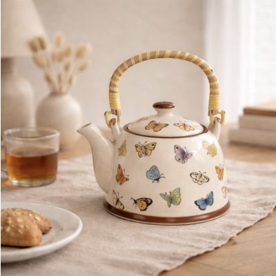 Tetera Mariposa mediana