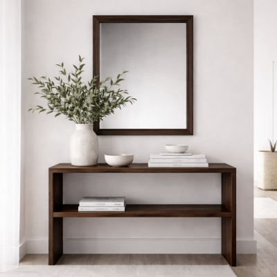 Espejo rectangular clasico 40*50 3118-45 tostado