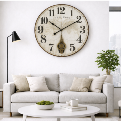 Reloj de pared pendulo 58' 1005