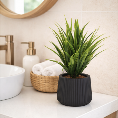 Planta maceta arficial 15*5 2518