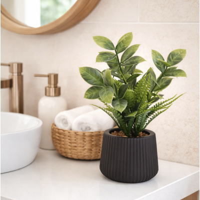 Planta maceta arficial 15*5 2518