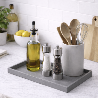 Bandeja MDF 38*18 gris 3814