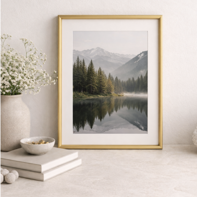 Marco para foto madera 15*20 dore 2021.6 