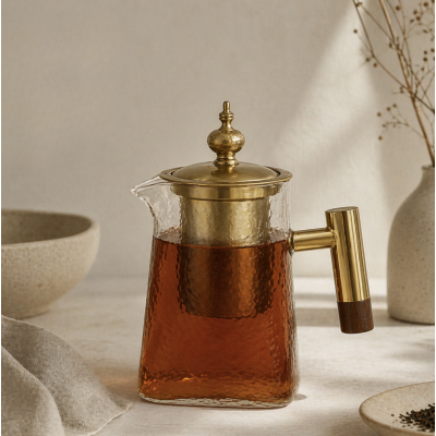 Tetera vidrio con infusor dore 950 ml 4070