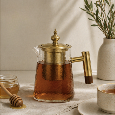 Tetera vidrio con infusor dore 750 ml 4070
