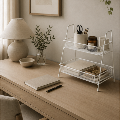 Estanteria organizadora blanca 4951