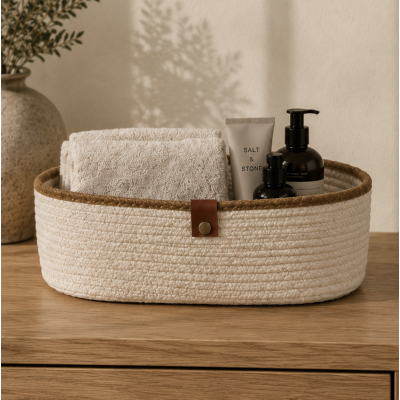 Cesta oval combinada mediana nordica