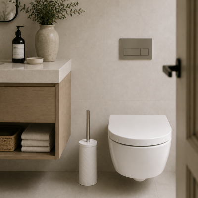 Cepillo inodoro 38 0155 blanco