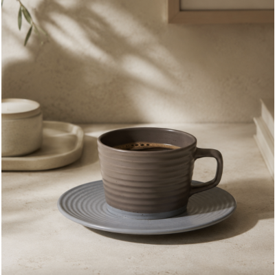 Taza con plato 200ml 0289//4784 PROMO