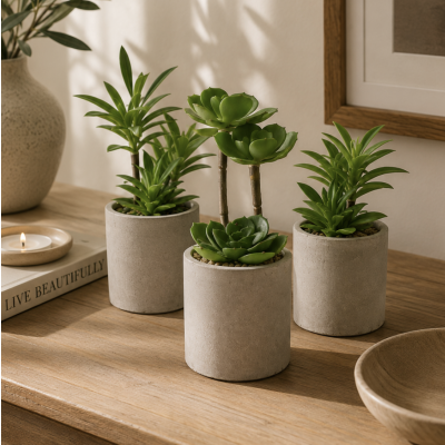Planta artificial suculenta 18*8 4181