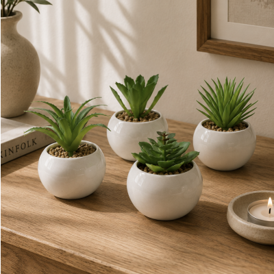 Planta artificial suculenta 16*8 4159