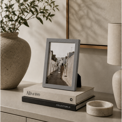 Marco para foto box fino 15*21 6088 gris