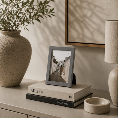 Marco para foto box fino 13*18 6057 gris