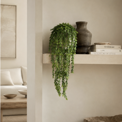 Planta c/maceta colgante 60cm 4077