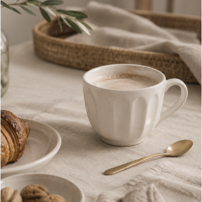 Jarro mug crema 450 ml