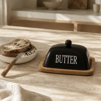 Mantequera Butter Negra  0461
