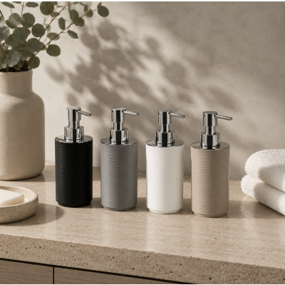 Dispenser de jabon rayitas 3101