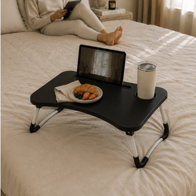 Bandeja plegable 60*40 negro 1540