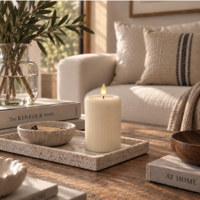 Vela artificial 7.5*10 1701 beige