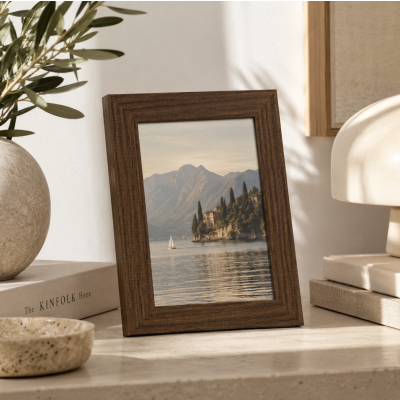 Marco para foto wood 13*18 chocolate 509.5