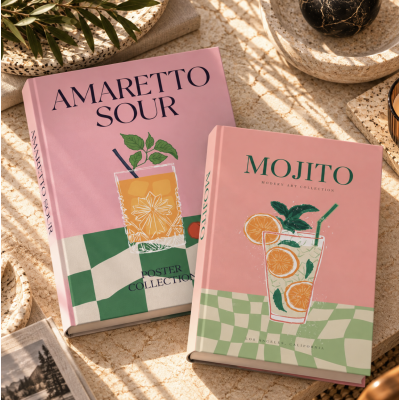Caja libro set x2 cc203 Amaretto / Mojito 
