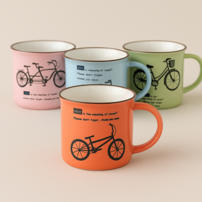 Jarro bici surtido colores 7085