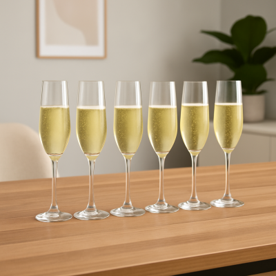 Copas Bohemia set x6 Champagne