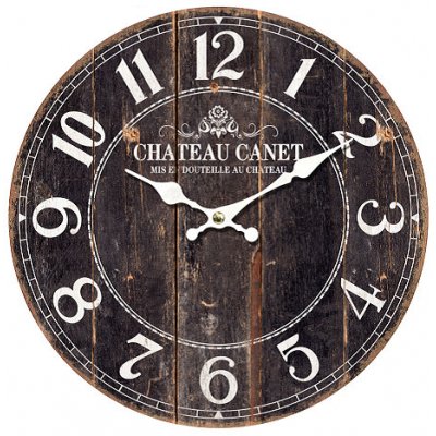 Reloj de pared chateau canet 28' 3073