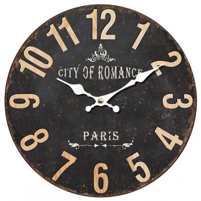 Reloj de pared city of romance 49' 7072