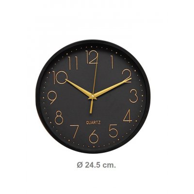 Reloj de pared 24.5 cm 