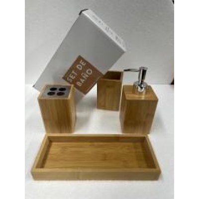 Set de baño x 4 Piezas 3006